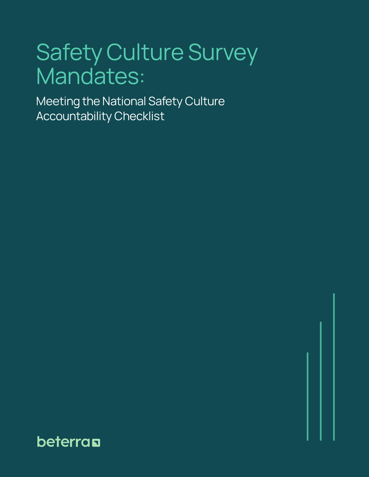 Safety Culture Survey Mandates: Meeting the National Safety Culture Accountability Checklist