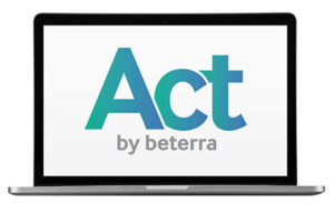 ACT software logo on screen