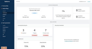 ACT Improvement Tracking Software Screenshot